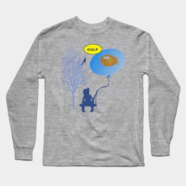 Take your fish for a walk  Long Sleeve T-Shirt by sunney1